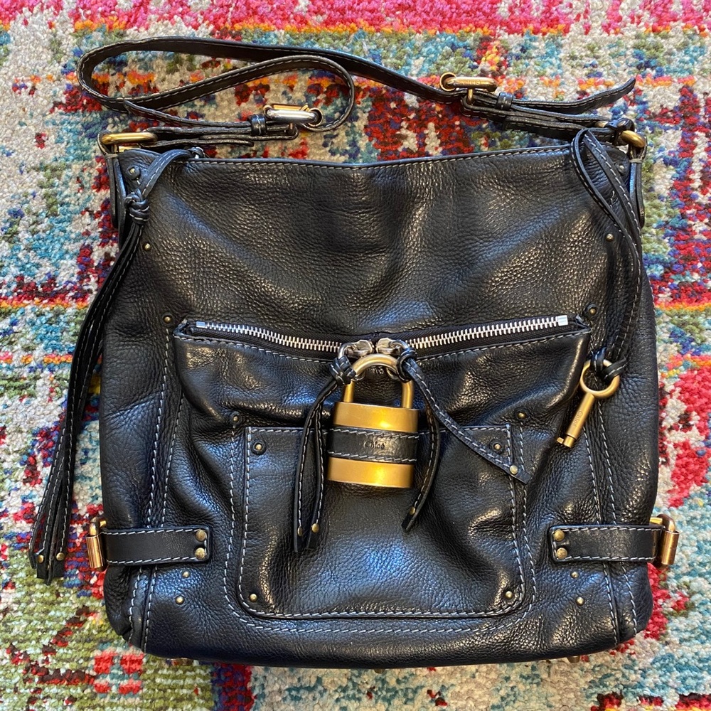 CHLOE PADDINGTON MESSENGER CROSSBODY SHOULDER BAG